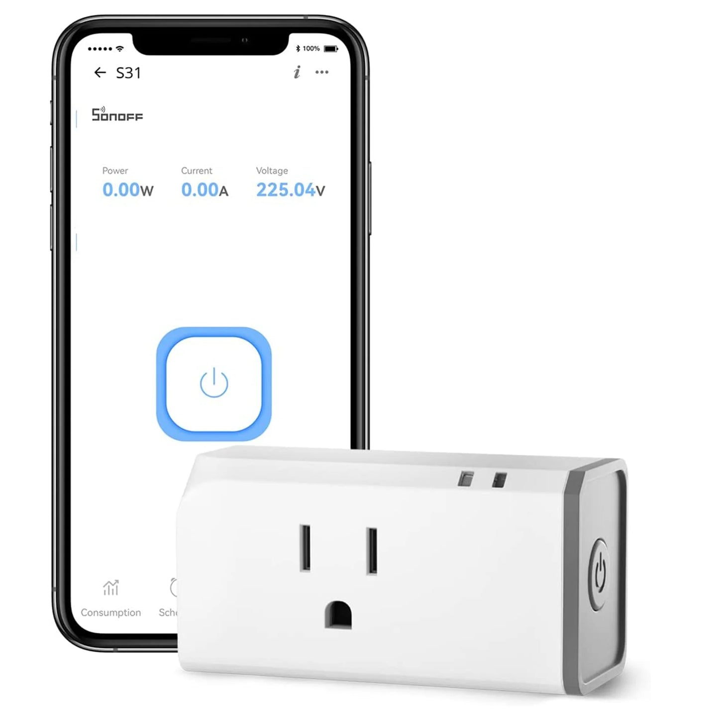 Upgrade your home with the S31 15A WiFi Smart Plug! Control your devices via app or voice, monitor energy usage, and enjoy seamless compatibility with Alexa and Google Home. Smart living made easy! #SmartHome #TechSavvy