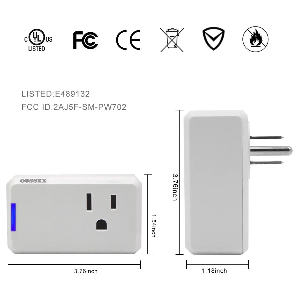 Power Up Your Life with Our Smart Plug Combo! 🔌✨ Control Your Devices with Your Voice & Schedule Them with Ease! Get Your 2-Pack Mini WiFi Plugs Today! #SmartHome #TechSavvy